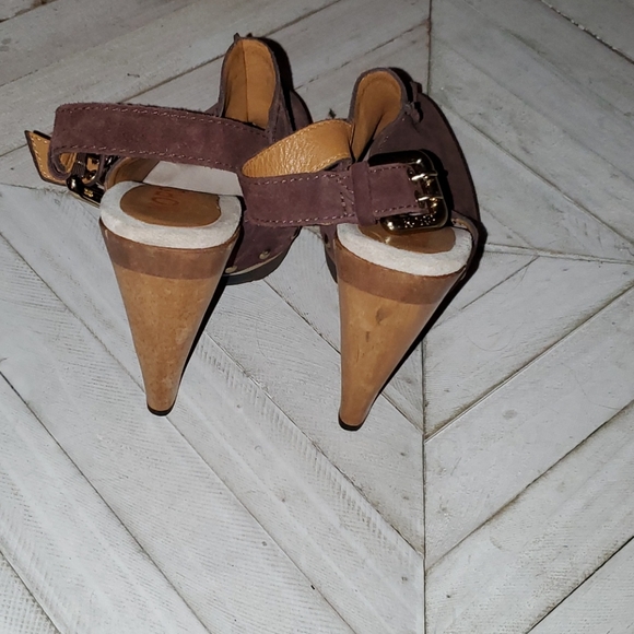 Kors Michael Kors S. 7 M Brown Suede Studded Design - Picture 4 of 8